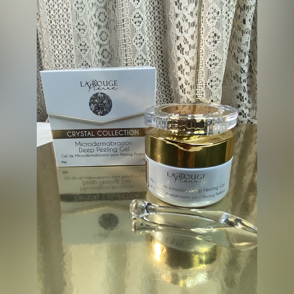 LA Rouge Pierre Crystal Collection Microdermabrasion Deep Peeling Gel